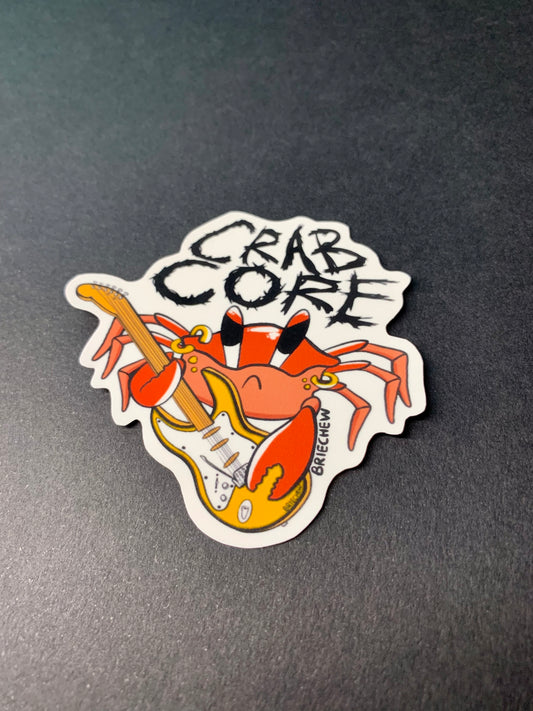 Crabcore Sticker