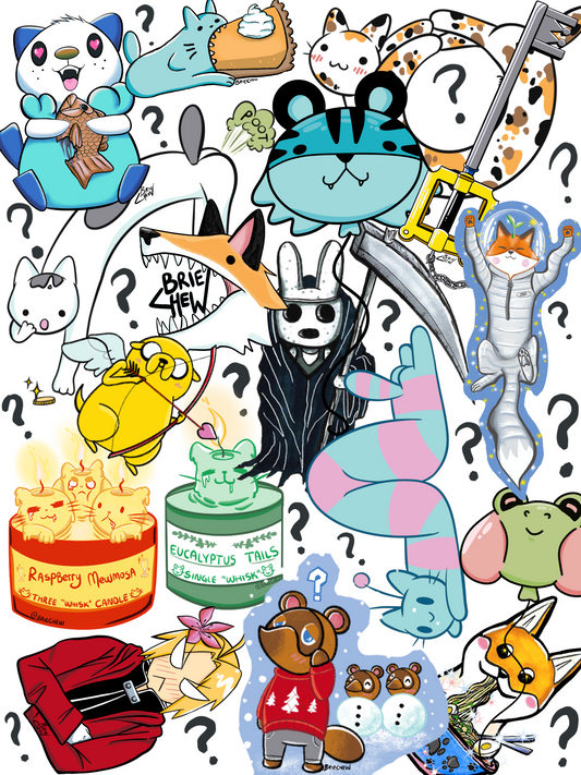 Random Sticker Pack of 6