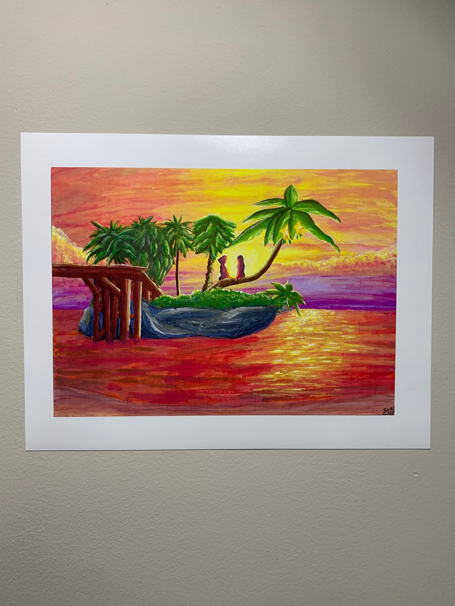 Destiny Lovers Art Print