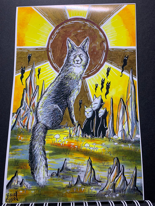 Goddess Fox Prints