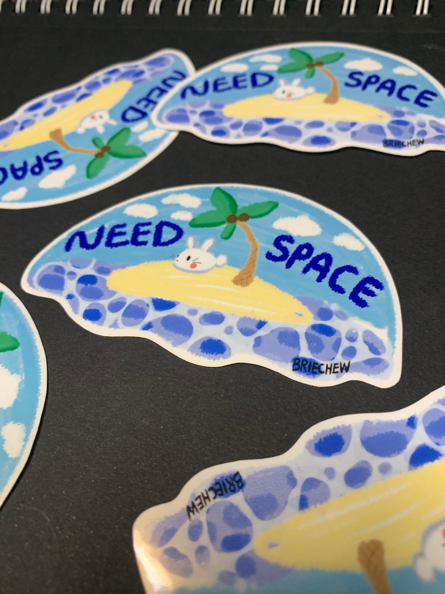 NEED SPACE Sticker