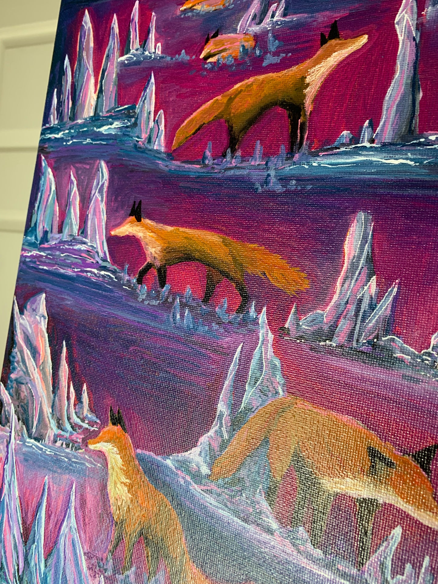 Cave Dwellers Canvas Painting