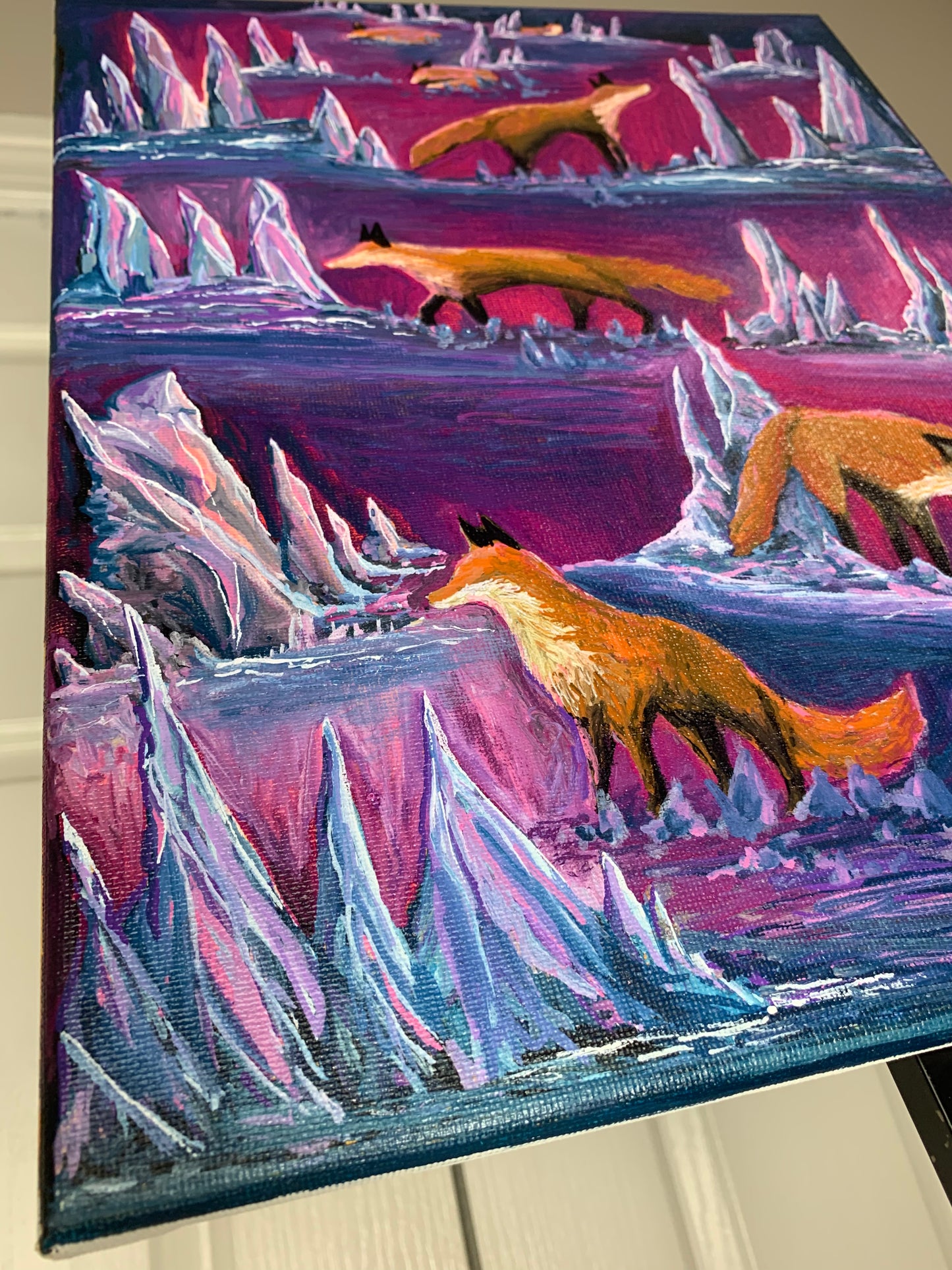 Cave Dwellers Canvas Painting