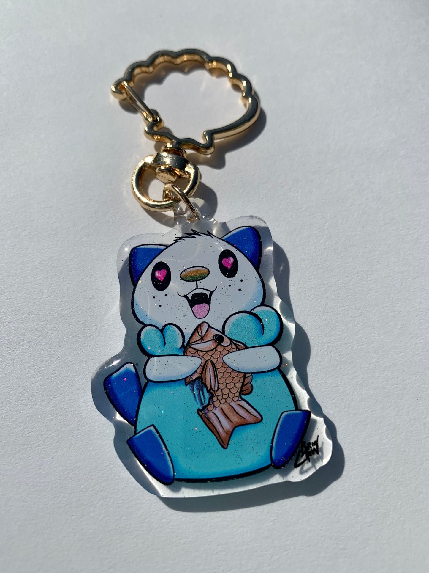 Oshawott Keychain | Acrylic Charm