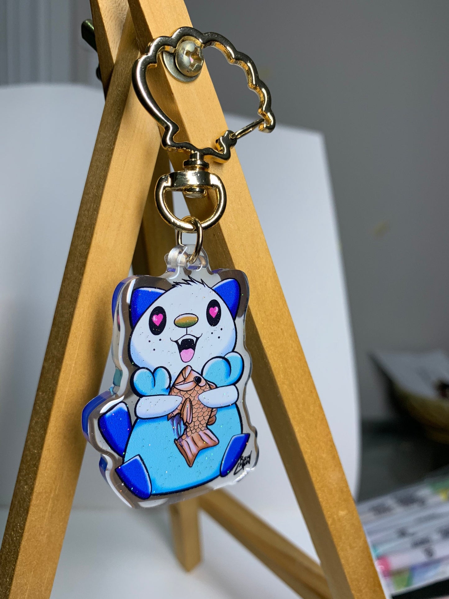 Oshawott Keychain | Acrylic Charm