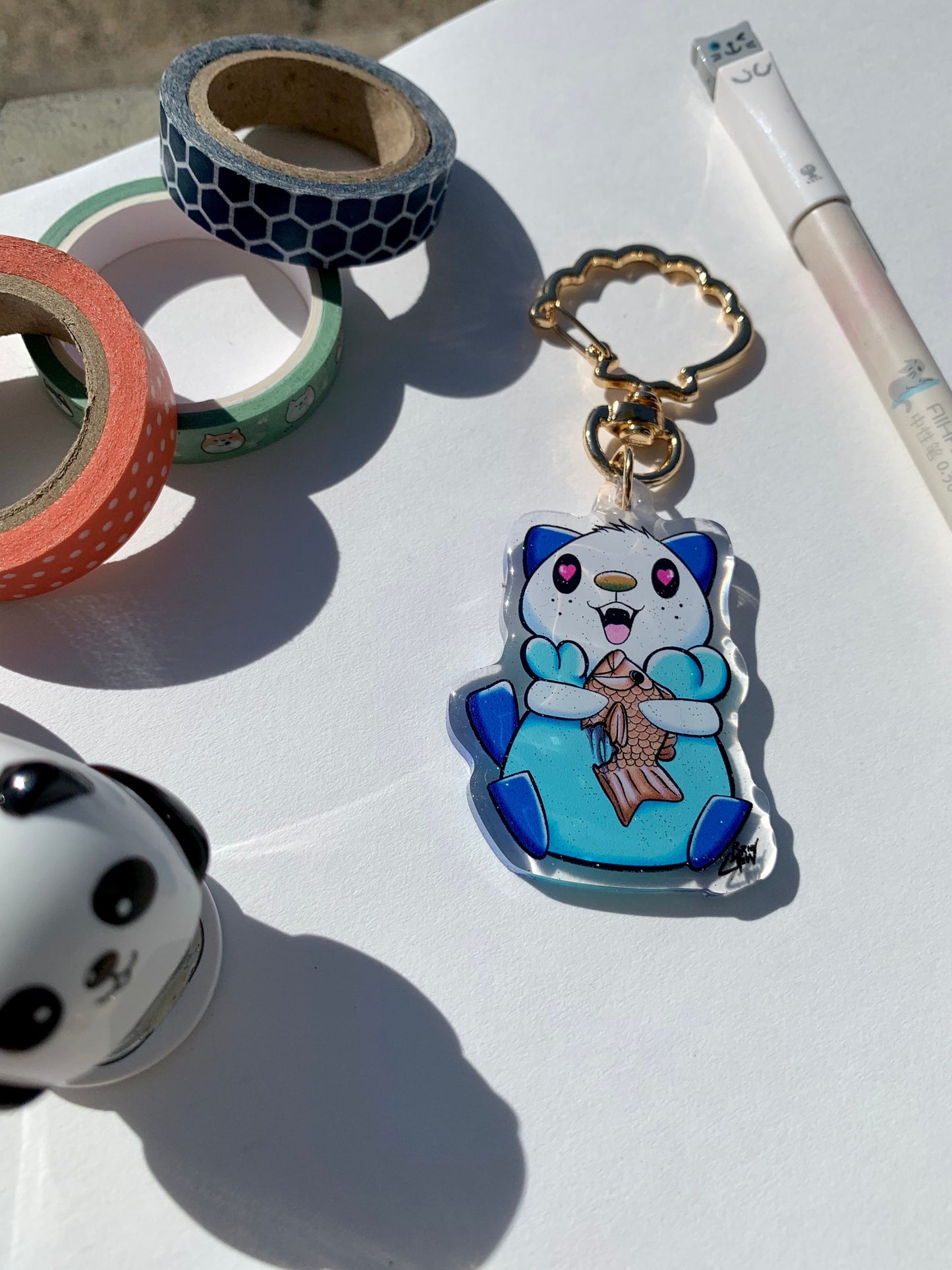 Oshawott Keychain | Acrylic Charm