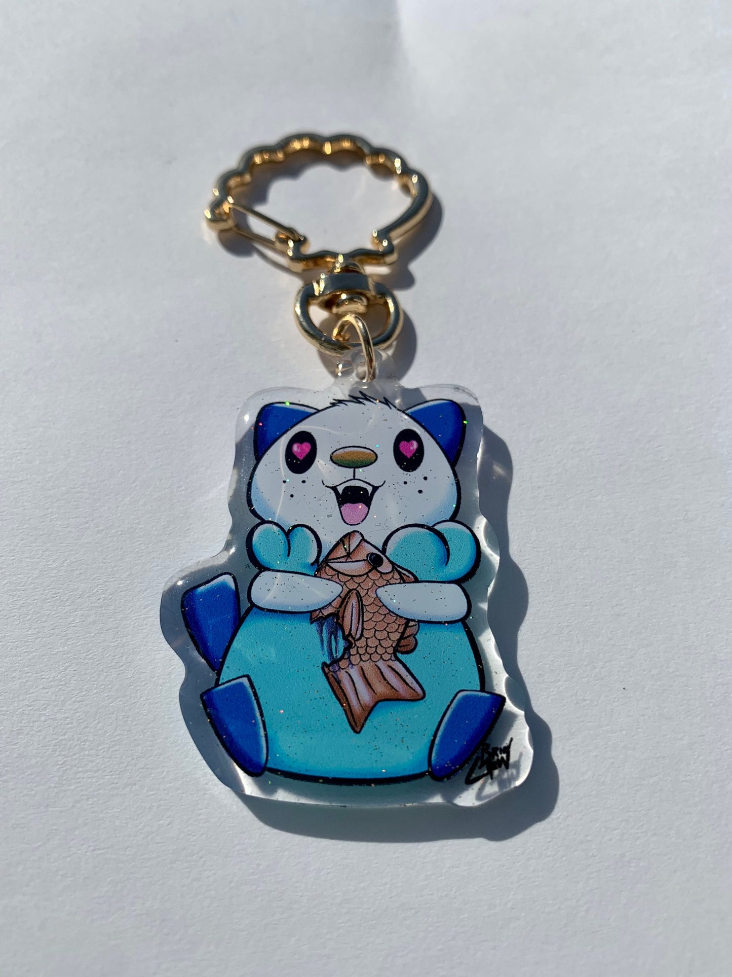 Oshawott Keychain | Acrylic Charm